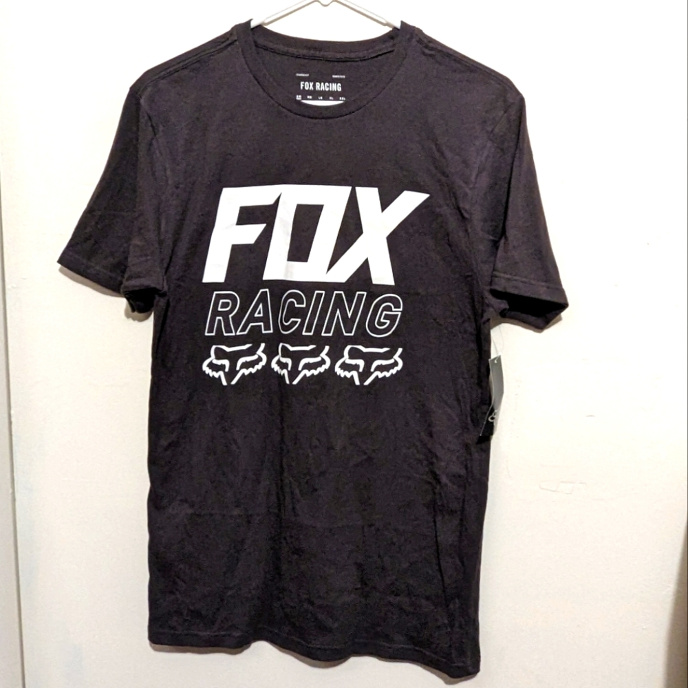 Gray fox racing motocross t-shirt